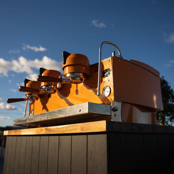 Pre-Loved Synesso S300 – Fire Orange – Fully Serviced & Ready to Go