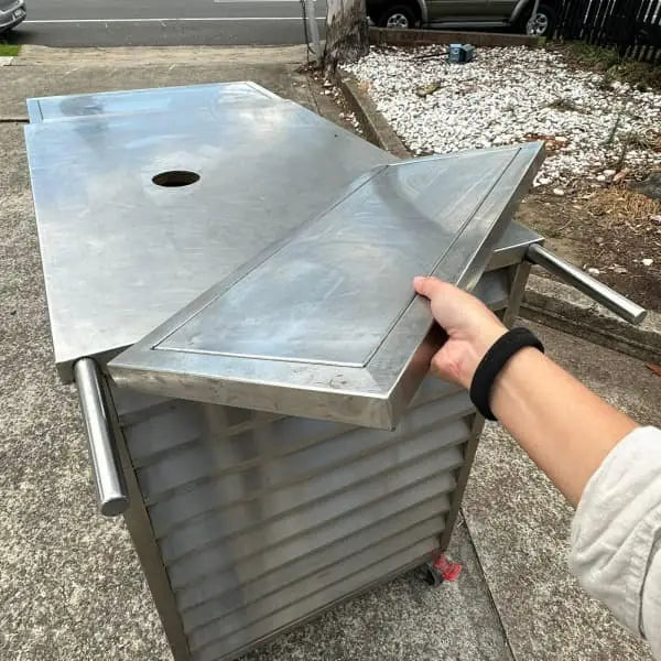 Australian Made Compact Stainless Steel Coffee/ food cart