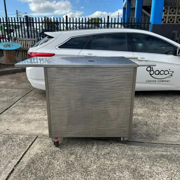 Australian Made Compact Stainless Steel Coffee/ food cart