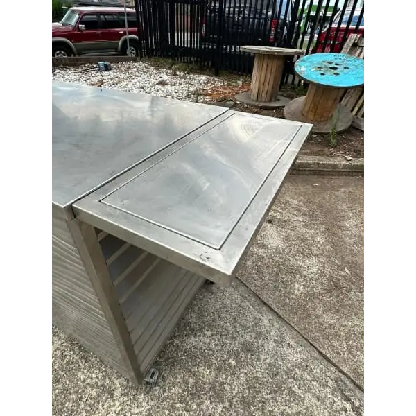 Australian Made Compact Stainless Steel Coffee/ food cart