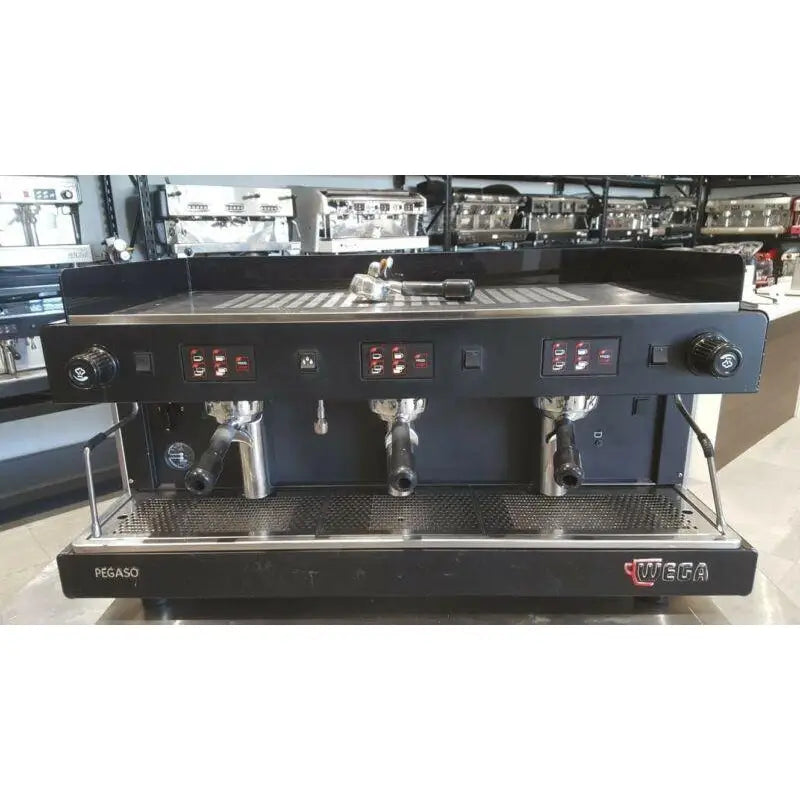 Buy Second Hand 3 Group Wega Pegaso High Cup Commercial Coffee Machine