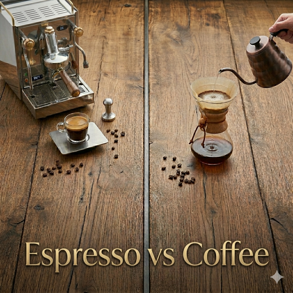 Espresso vs Coffee: What's the Real Difference?