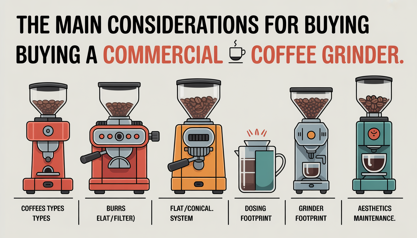 Main Things to Consider Before Buying a Commercial Coffee Grinder