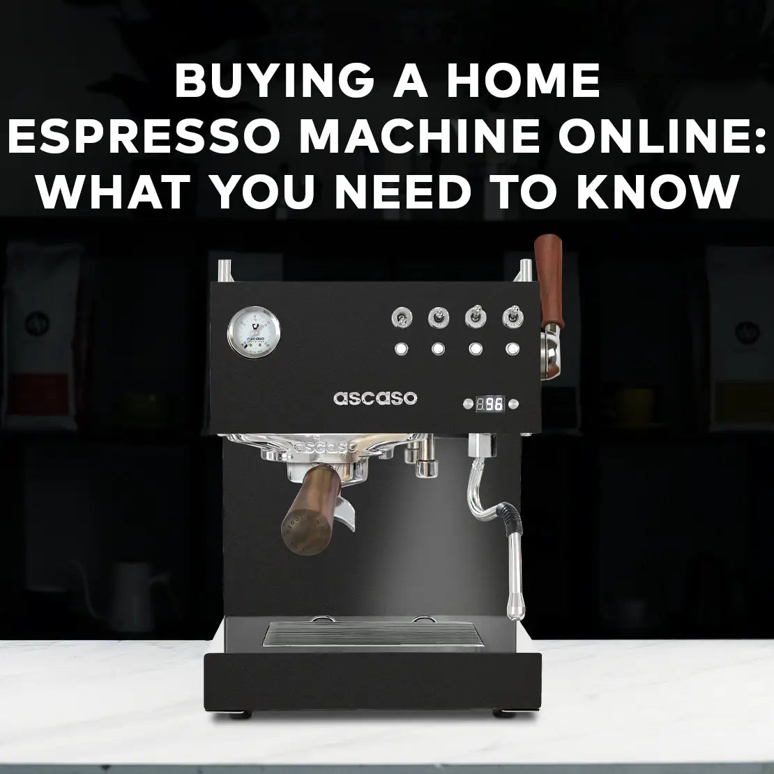 Buying a Home Espresso Machine Online: What You Need to Know