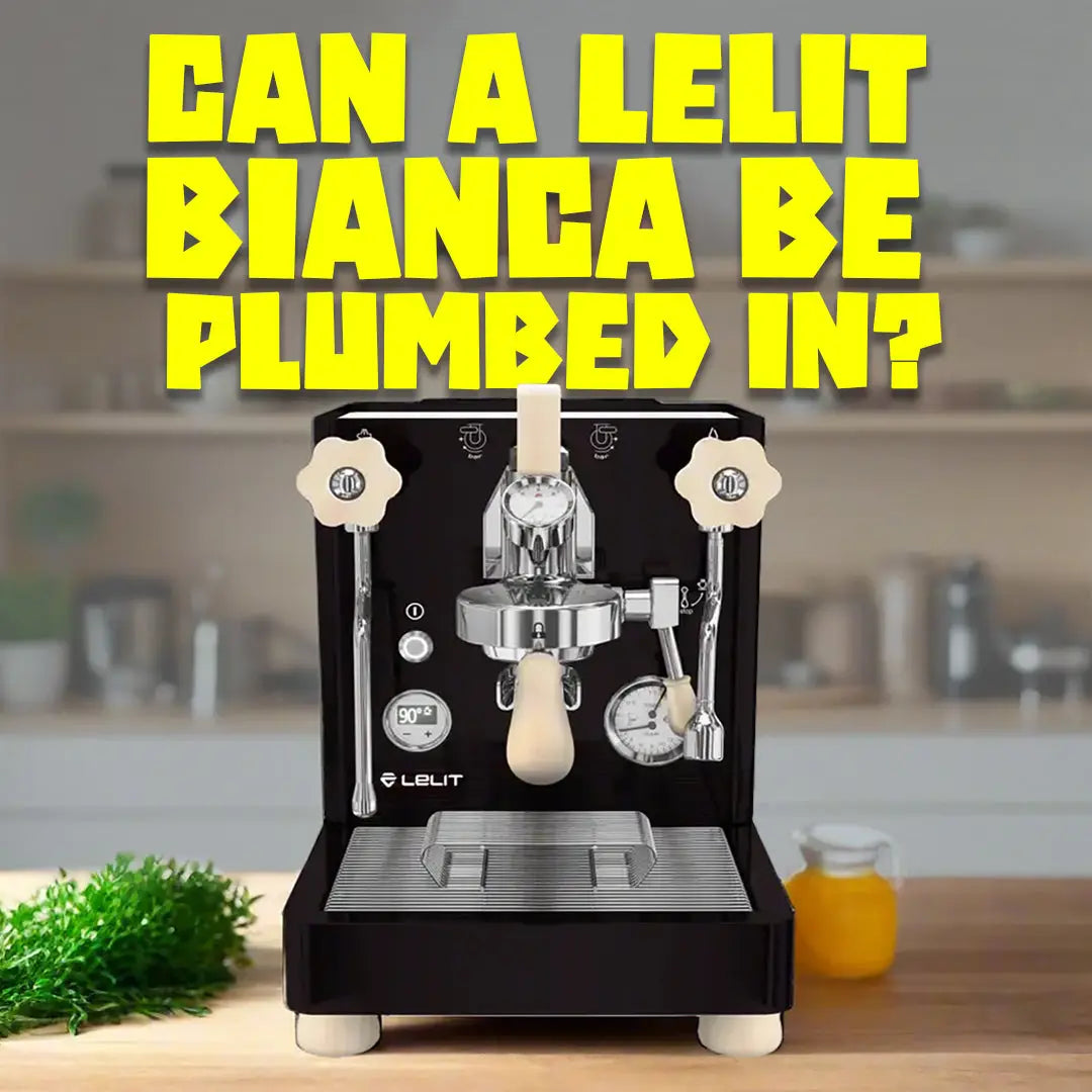 Can Lelit Bianca Be Plumbed In?
