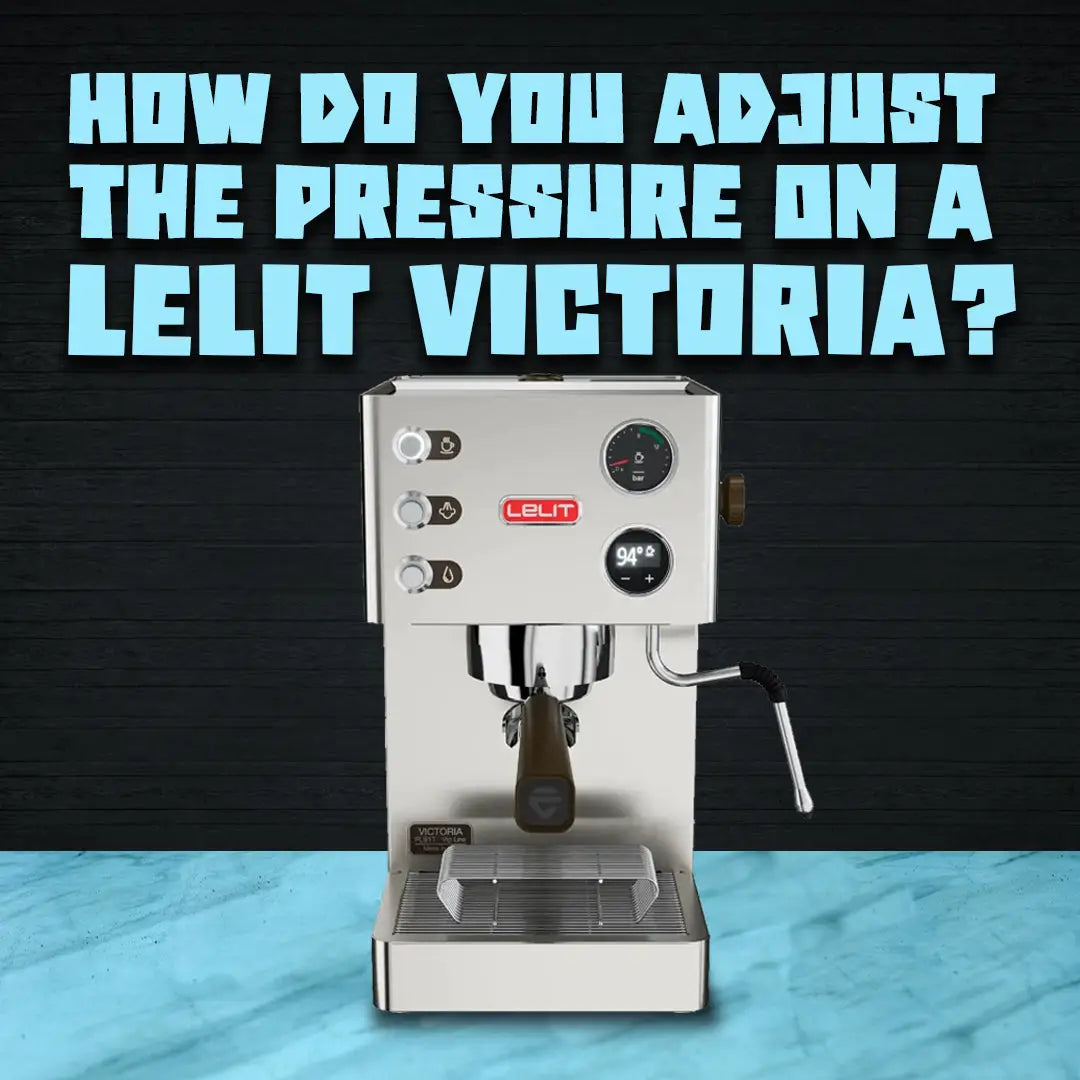How Do You Adjust The Pressure On A Lelit Victoria?