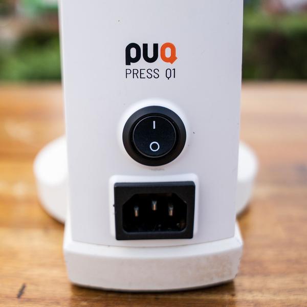 Puqpress Q1 Automatic Coffee Tamper White Commercial Barista