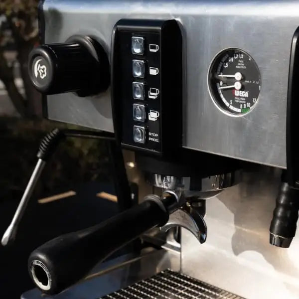 10 Amp Used Wega Atlas 2 Group Compact Commercial Coffee