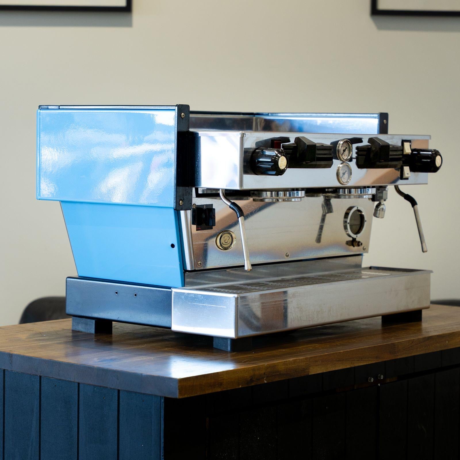 Pre Loved La Marzocco 2 Group Linea In Ocean Blue