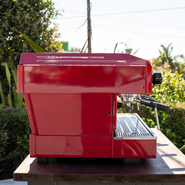 Stunning Immaculate Custom 3 Group La Marzocco PB In Candy Apple Red