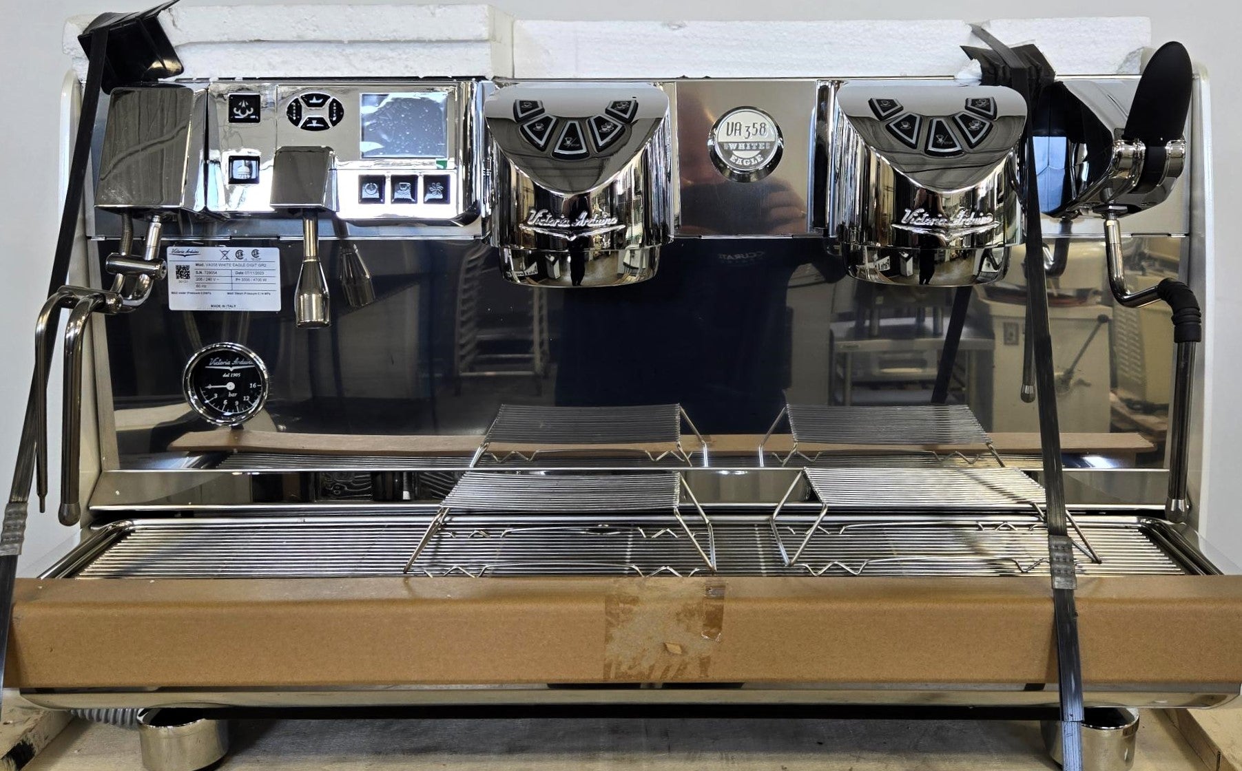 Victoria Arduino VA358 White Eagle Digit GR2 2 Group Espresso Machine