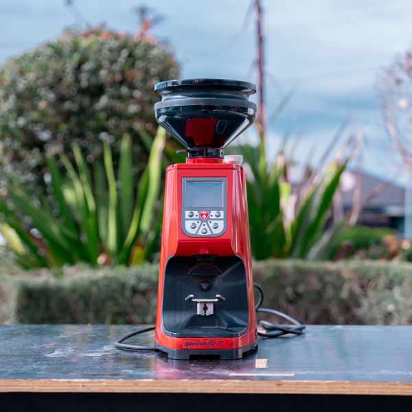 Immaculate Pre Owned Eureka Specialita 75 With Smoke Pump SD Hopper