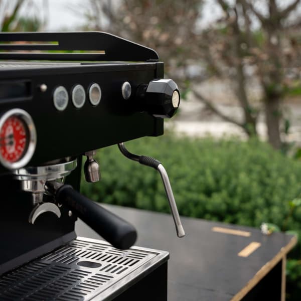 Blacked Out Custom 2 Group La Marzocco PB Commercial Coffee Machine