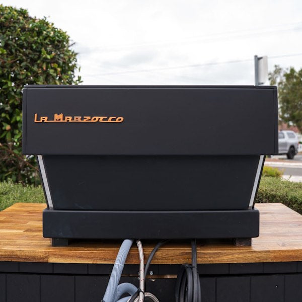 Pre Loved Custom Black La Marzocco Linea Av Commercial Coffee Machine