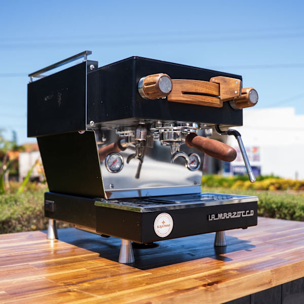 Custom Black La Marzocco Linea Mini Coffee Machine