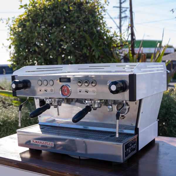 Pre Loved La Marzocco Pb 2 Group In Gloss White Coffee Machine