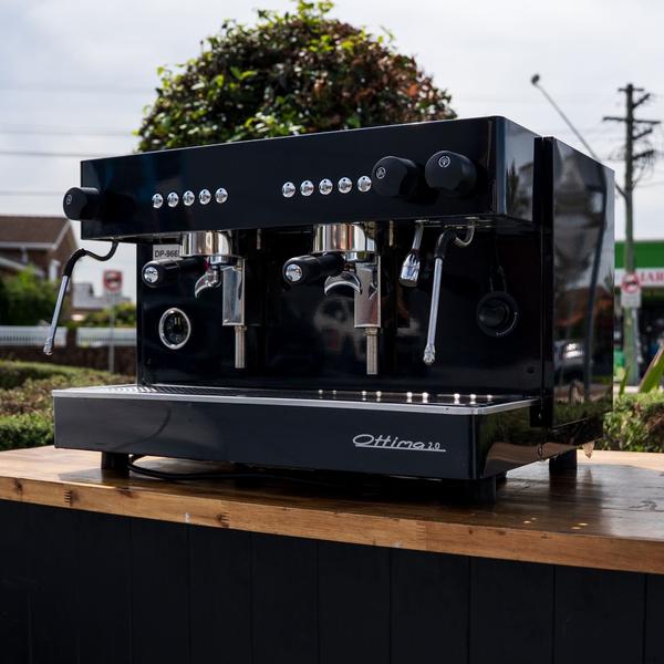 Visacrem Ottima 2 Group Tall Cup Espresso Machine 15A Commercial
