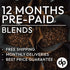 12-Month Prepaid Coffee Blend Subscription
