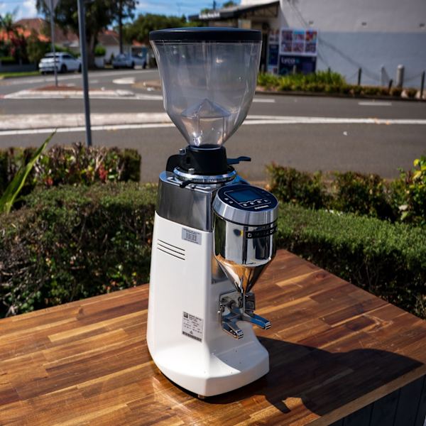 Ex Demo Mazzer Robur S Electronic In White