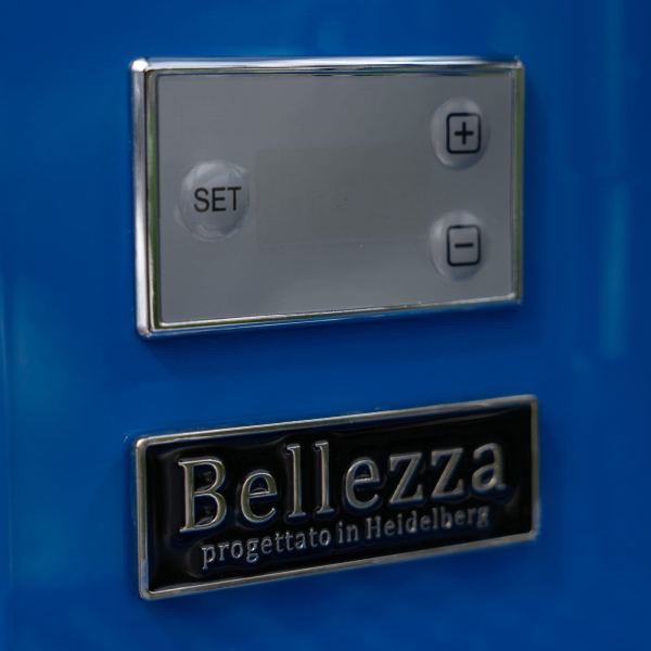 Beautiful Custom Deep Ocean Blue Bellezza Chiara Coffee Machine