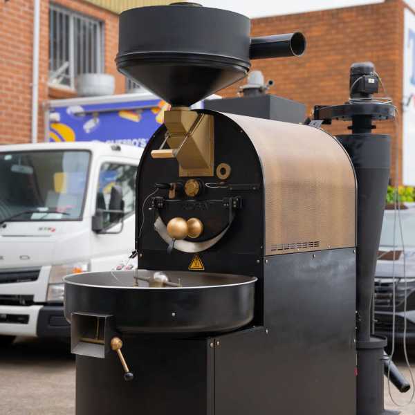 USED PROBAT P12 Gas Coffee Roaster With CHAFF Collector & DESTONER