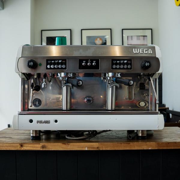 Wega Polaris 2 Group Commercial Espresso Coffee Machine Custom White