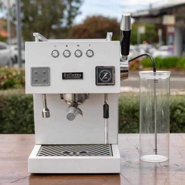 Pre Loved Dual Boiler E61 Home Barista Coffee Machine In White