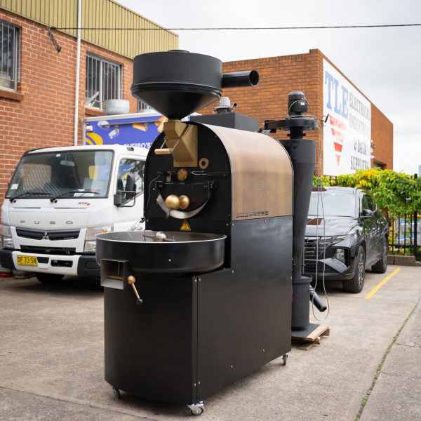 USED PROBAT P12 Gas Coffee Roaster With CHAFF Collector & DESTONER