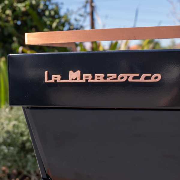 Immaculate 3 Group Custom La Marzocco PB In Black & Brass