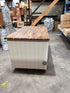 Custom Heavy Duty Timber Coffee Cart White 1600mm
