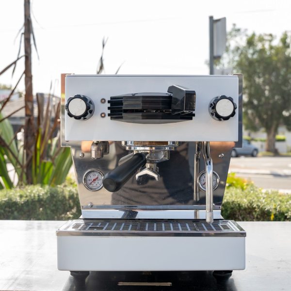 Pre Loved Custom White La Marzocco LINEA Mini Coffee Machine