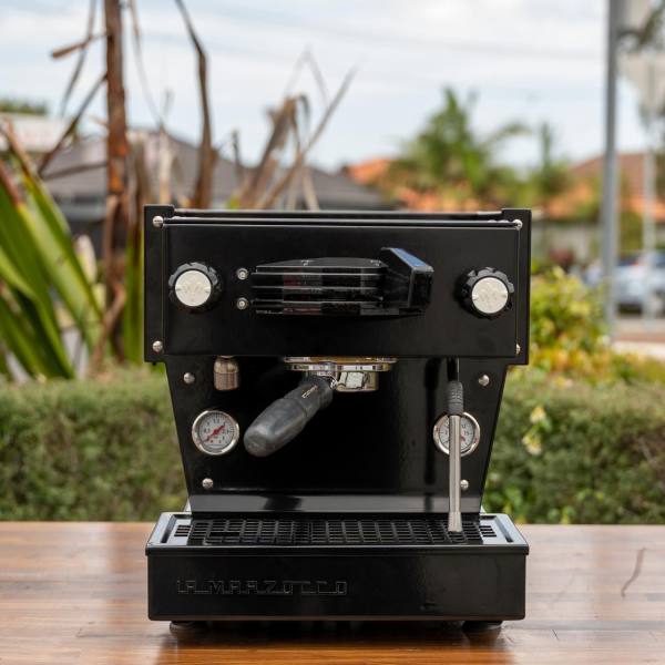 Pre Loved Custom La Marzocco Linea Mini In Full Batman Black