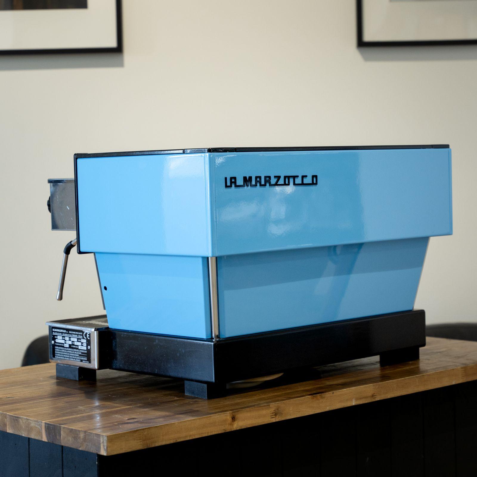 Pre Loved La Marzocco 2 Group Linea In Ocean Blue