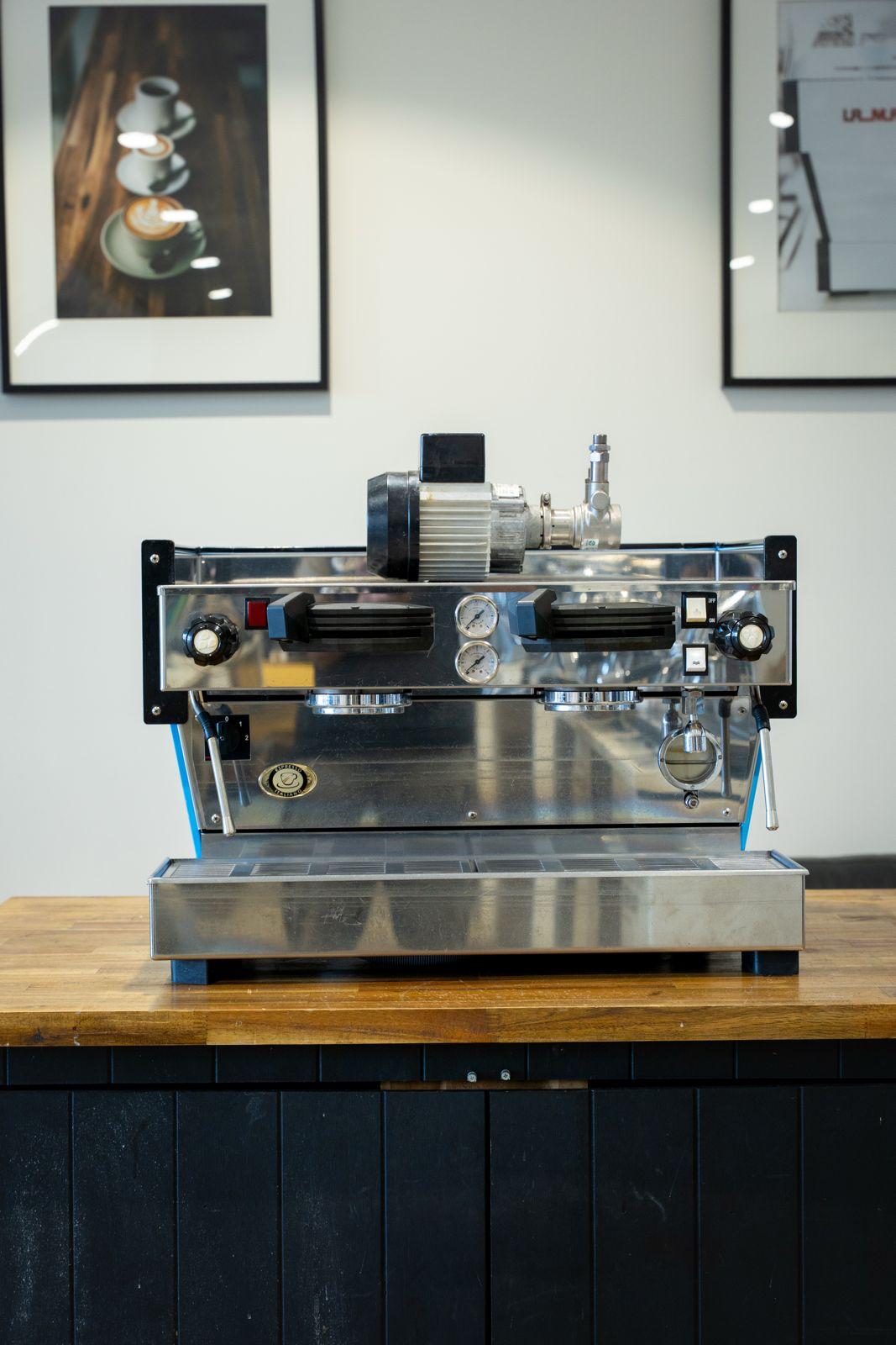 Pre Loved La Marzocco 2 Group Linea In Ocean Blue