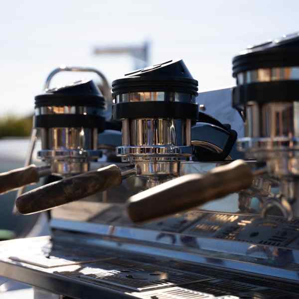Stunning Pre Owned 3 Group La Marzocco STRADA AV ABR COFFEE MACHINE