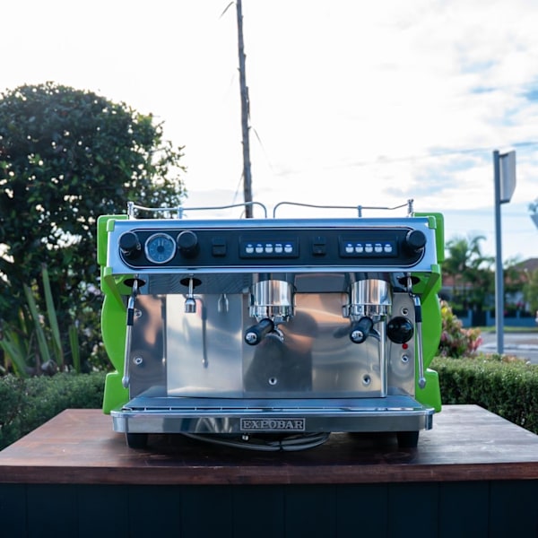 Pre-Loved Expobar Rugerro 2 Group Coffee Machine – Hulk Green