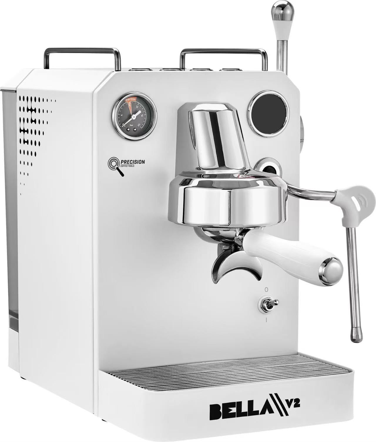 Precision Bella V2 Coffee Machine White