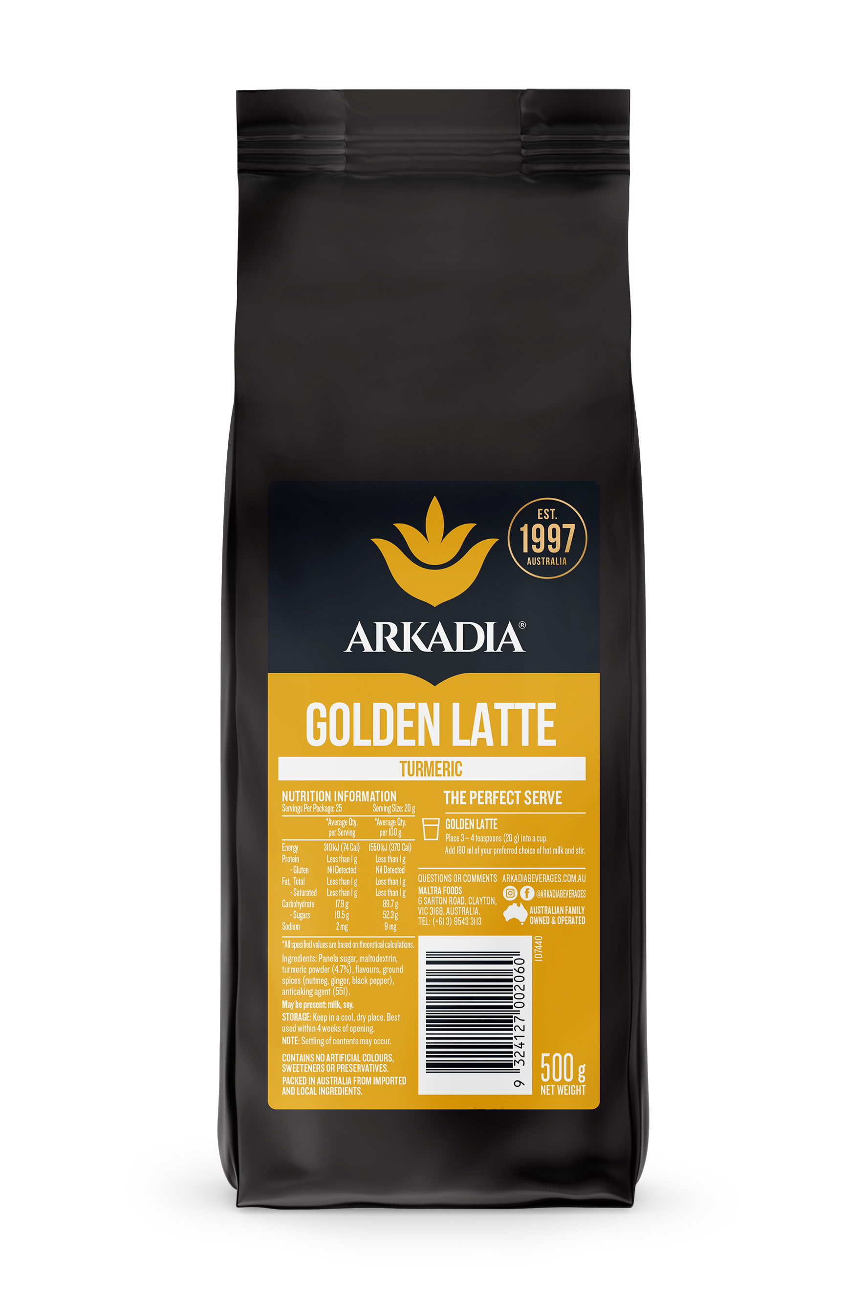 Arkadia Golden Latte 500g