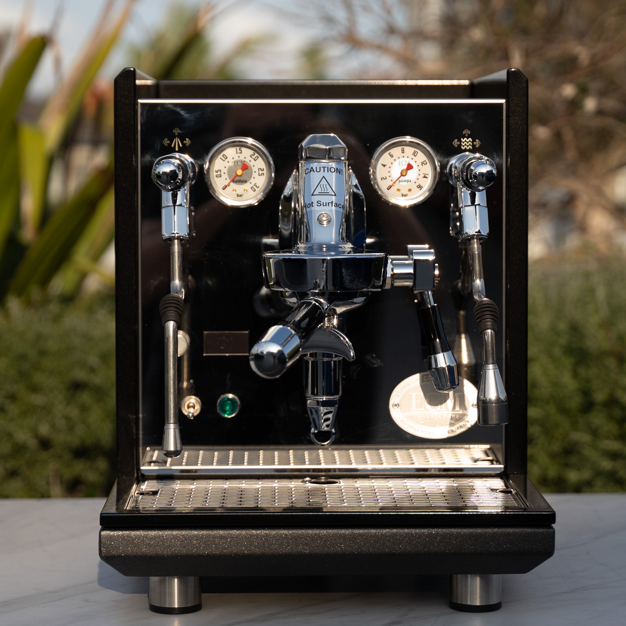 Custom Black ECM Synchronika II Coffee Machine