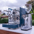 Bellezza Francesca Custom Blue With Chrome Bellezza Piccola Grinder (Brewspire Timber)