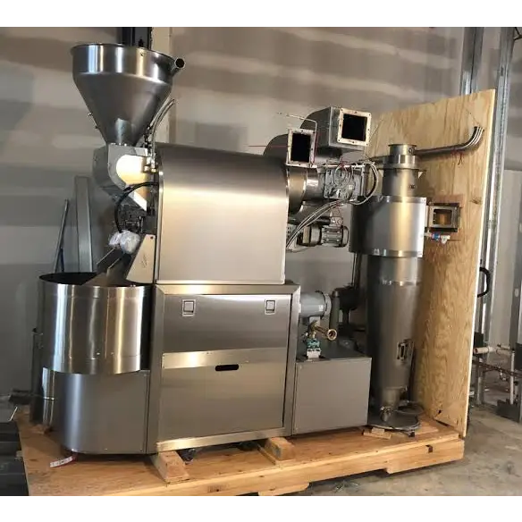 Brand New Loring S15 Falcon Roaster, D35 Destoner, & S15/35 Green Bean Cart