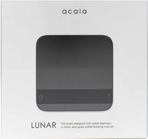 Acaia Lunar espresso scale in black