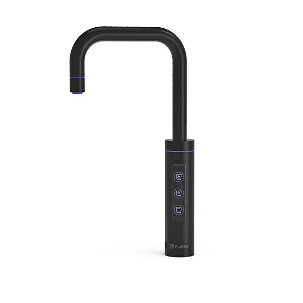 PURETEC SPARQ S5 - Filtered Sparkling, Chilled & Ambient Water on tap - Black