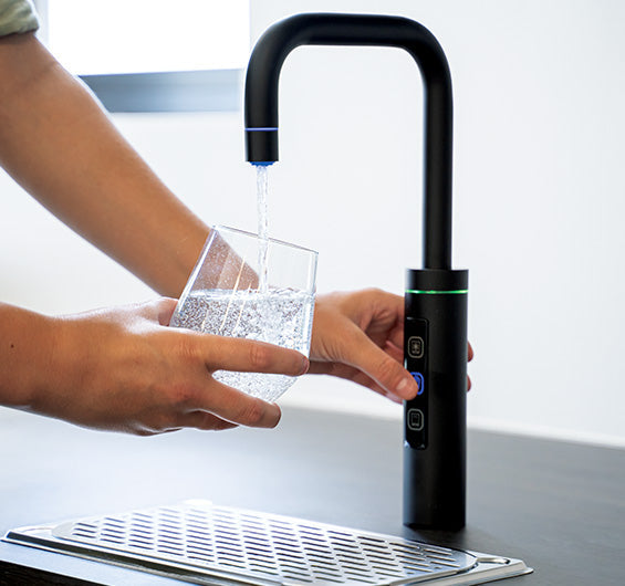PURETEC SPARQ S5 - Filtered Sparkling, Chilled & Ambient Water on tap - Black