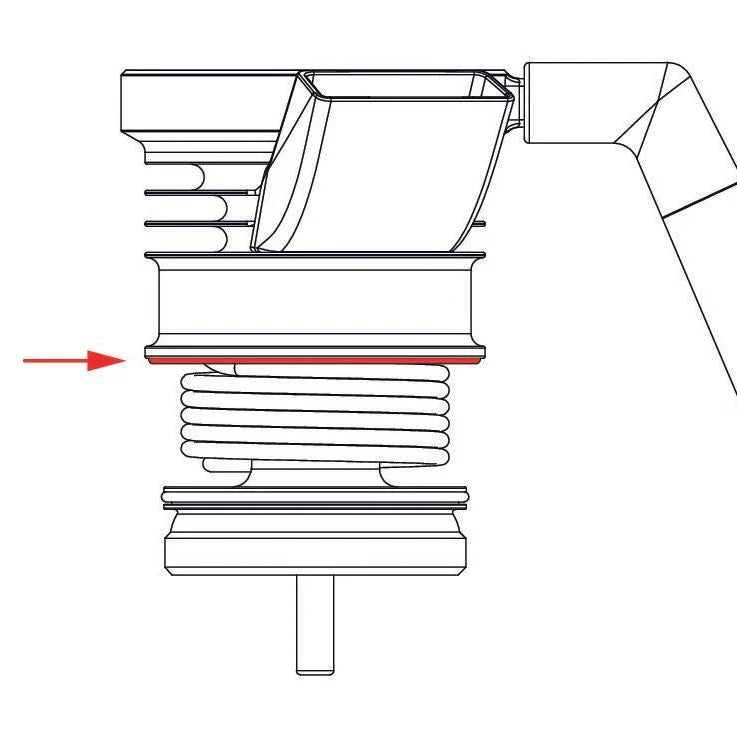 9Barista Upper Chamber O-Ring Seal