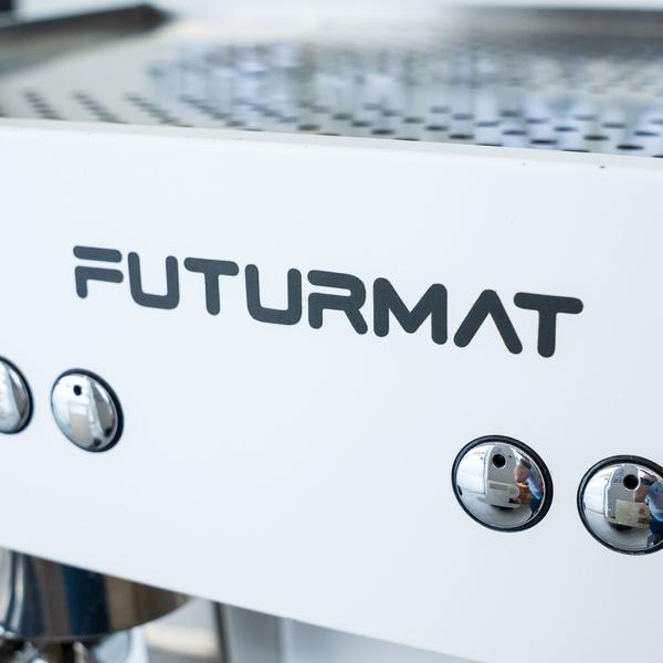 Pre Loved 2 group Futurmat Ottima Tall Cup 15Amp coffee Machine