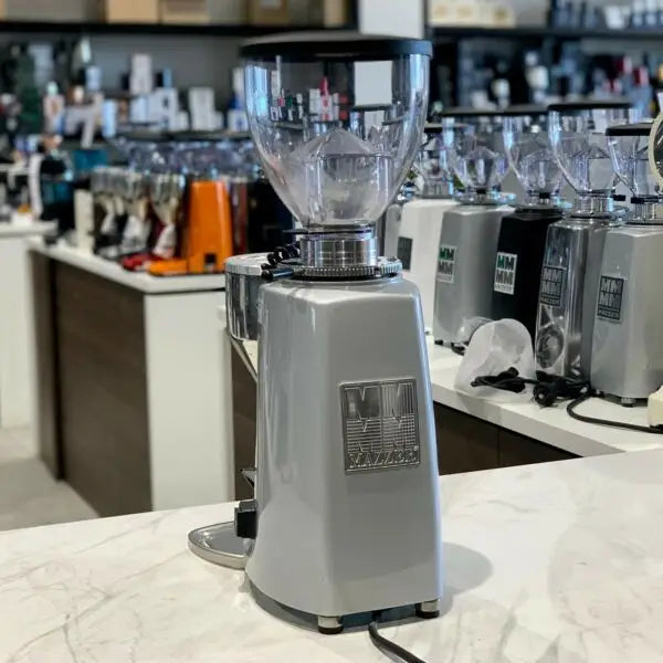 As New Demo Mazzer Mini Electronic Mod A Coffee Bean Grinder