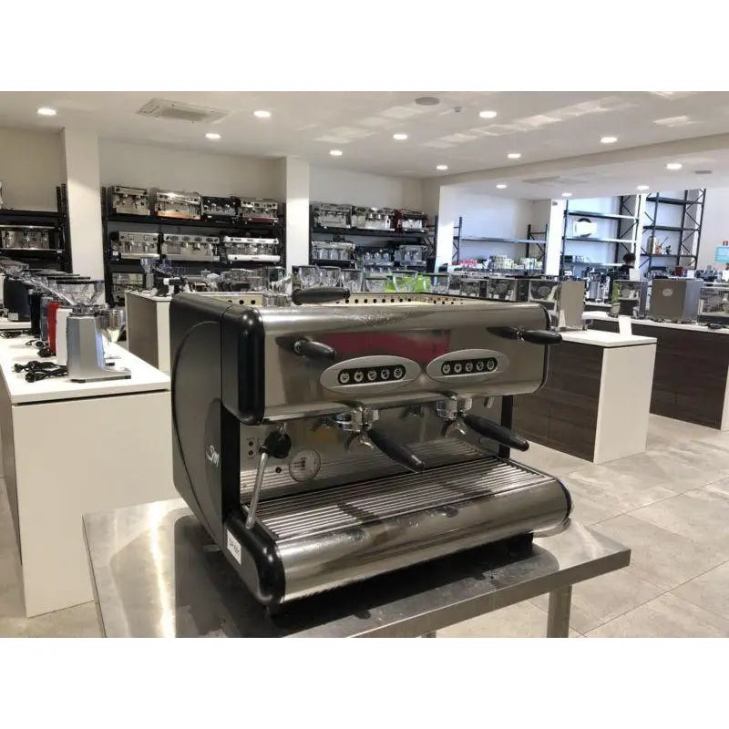 As new San Marco 80e 2 Group Commercial Coffee Machine - ALL