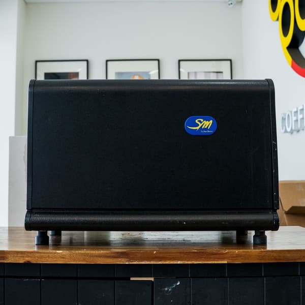 Italian Used La San Marco 2 Group Semi Auto Coffee Machine