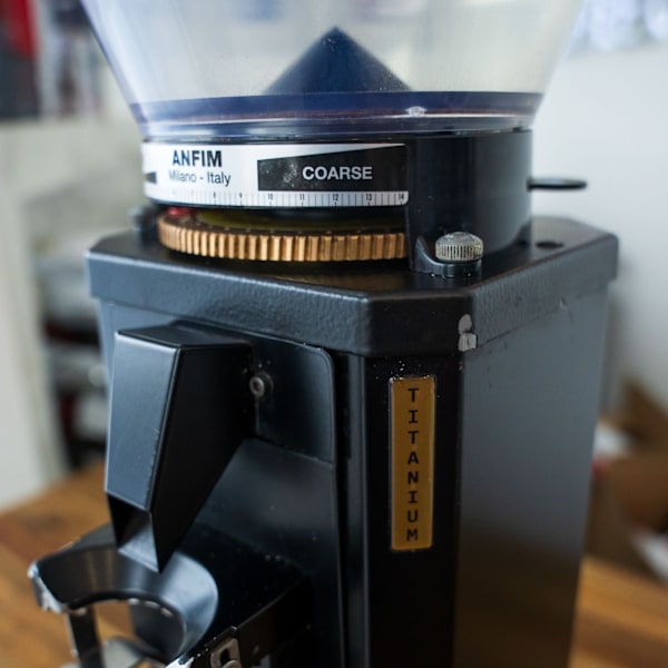 Anfim SP II Coffee Grinder – Black – Pre-Loved – New Burrs